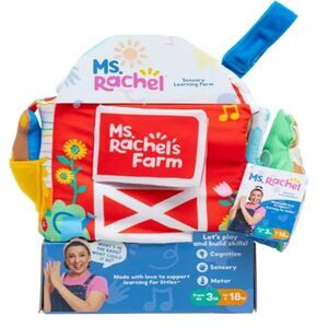 Ms. Rachel Sensory Learning Farm Playset New